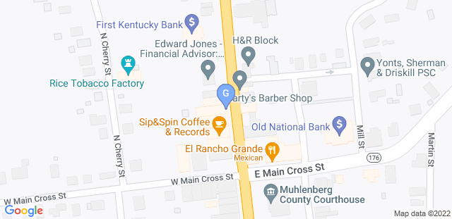 Map to Greenville Athletic Club